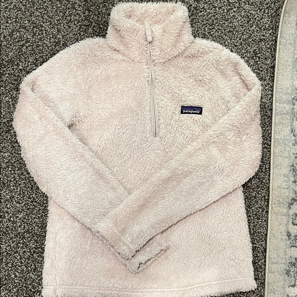 Patagonia Los Gatos Pink Fleece Pullover - Picture 1 of 3